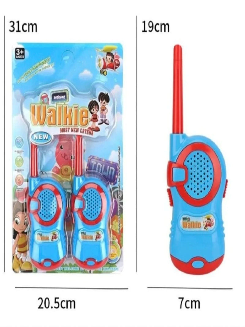 Walkie Takie Radio Comunicador De Brinquedo Infantil Diversã