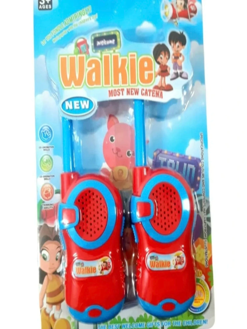 Walkie Takie Radio Comunicador De Brinquedo Infantil Diversã