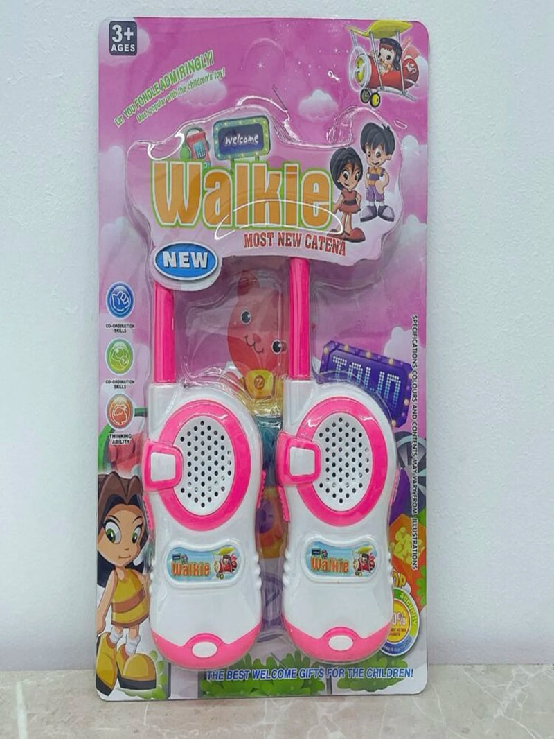 Walkie Takie Radio Comunicador De Brinquedo Infantil Diversã