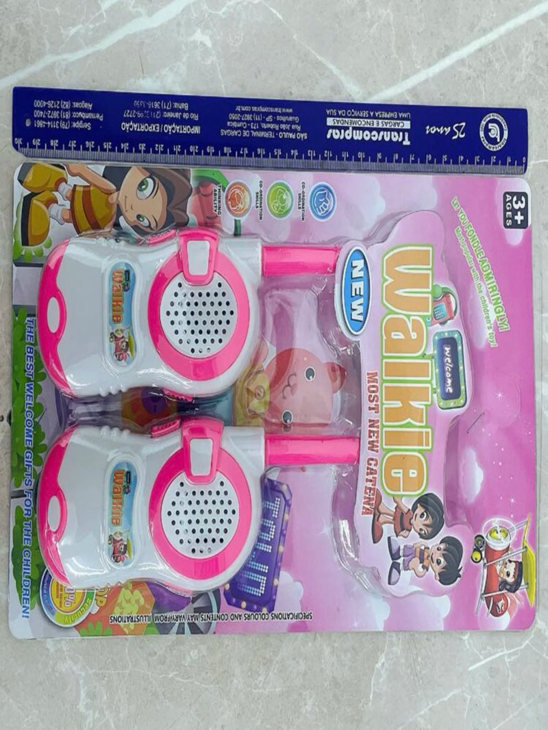 Walkie Takie Radio Comunicador De Brinquedo Infantil Diversã